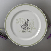 Load image into Gallery viewer, Watership Down 8" Rimmed Plate - Fiver