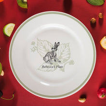 Load image into Gallery viewer, Watership Down 8" Rimmed Plate - Fiver