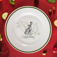Load image into Gallery viewer, Watership Down 8" Rimmed Plate - Hazel