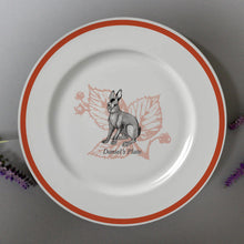 Load image into Gallery viewer, Watership Down 8&quot; Rimmed Plate - Big Wig