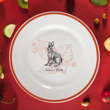Load image into Gallery viewer, Watership Down 8&quot; Rimmed Plate - Big Wig