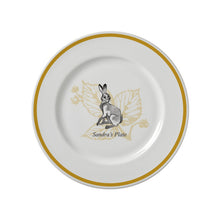 Load image into Gallery viewer, Watership Down 8" Rimmed Plate - Clover
