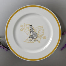 Load image into Gallery viewer, Watership Down 8" Rimmed Plate - Clover