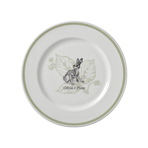 Watership Down 10" Rimmed Plate - Fiver