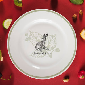 Watership Down 10" Rimmed Plate - Fiver