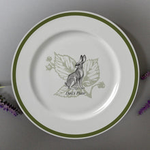 Load image into Gallery viewer, Watership Down 8" Rimmed Plate - Hazel