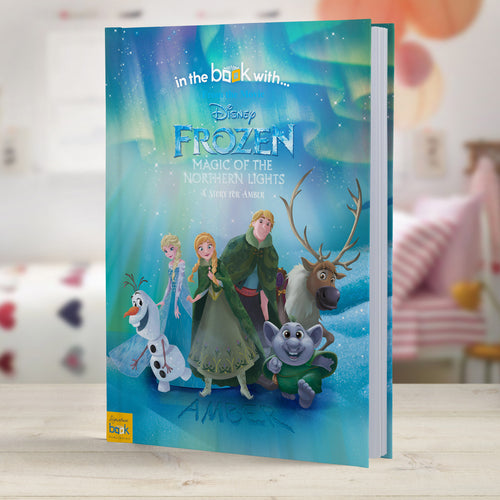 Personalised Disney Frozen Northern Lights Story Book