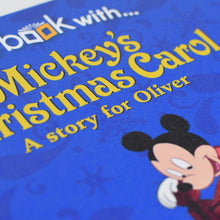 Load image into Gallery viewer, Personalised Disney Mickey&#39;s Christmas Carol Story Book