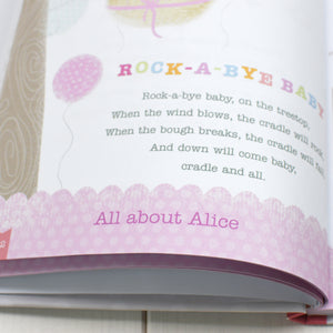 Baby Record Book with Plush Elephant