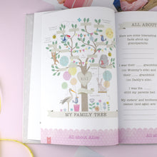 Load image into Gallery viewer, Baby Record Book with Plush Elephant