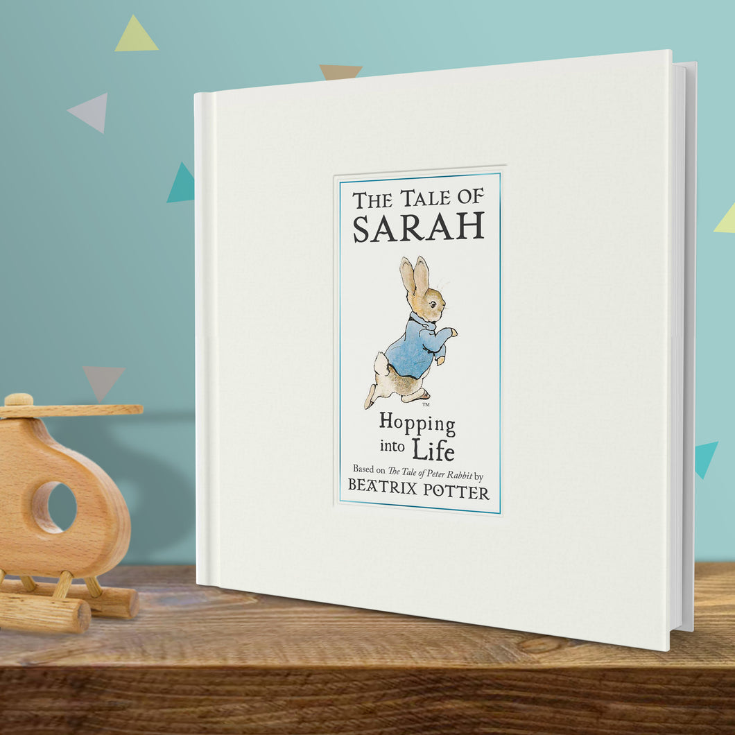 Peter Rabbit's Personalised Hopping into Life Book