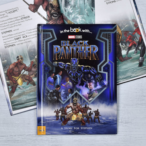 Black Panther Personalised Marvel Story Book