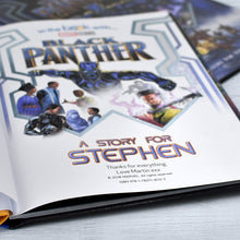 Load image into Gallery viewer, Black Panther Personalised Marvel Story Book