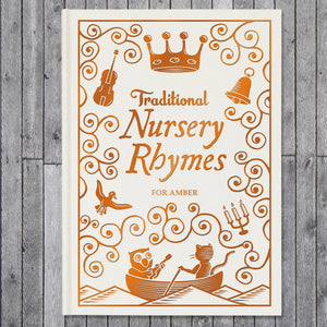 Personalised Traditional Nursery Rhymes Book
