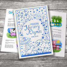 Load image into Gallery viewer, Personalised Modern Nursery Rhymes Book
