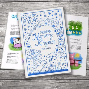 Personalised Modern Nursery Rhymes Book