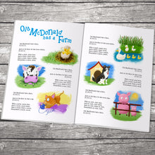 Load image into Gallery viewer, Personalised Modern Nursery Rhymes Book