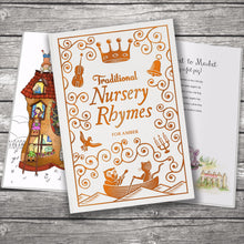 Load image into Gallery viewer, Personalised Traditional Nursery Rhymes Book