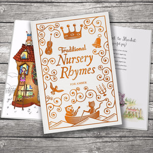 Personalised Traditional Nursery Rhymes Book