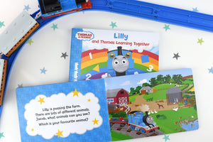 Personalised Me and Thomas Learning Together Board Book