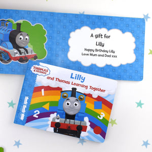 Personalised Me and Thomas Learning Together Board Book