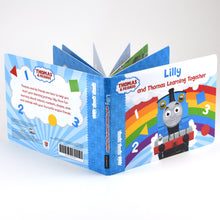 Load image into Gallery viewer, Personalised Me and Thomas Learning Together Board Book