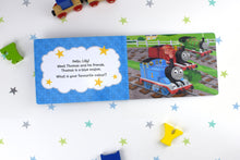 Load image into Gallery viewer, Personalised Me and Thomas Learning Together Board Book