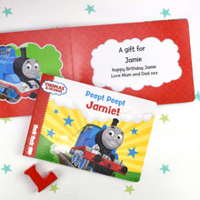 Load image into Gallery viewer, Personalised Thomas and Friends Peep Peep! Board Book