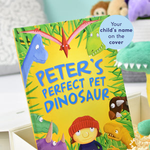 Perfect Pet Dinosaur Personalised Book and Plush Toy Giftset
