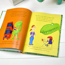 Load image into Gallery viewer, Perfect Pet Dinosaur Personalised Book and Plush Toy Giftset