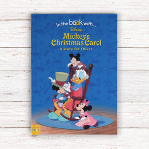 Personalised Disney Mickey's Christmas Carol Story Book