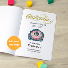 Load image into Gallery viewer, Personalised Cinderella Book