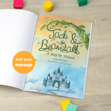 Load image into Gallery viewer, Personalised Jack &amp; The Beanstalk Book