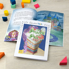 Load image into Gallery viewer, Personalised Princess and Pea Book