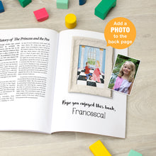 Load image into Gallery viewer, Personalised Princess and Pea Book