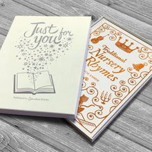 Load image into Gallery viewer, Personalised Traditional Nursery Rhymes Book
