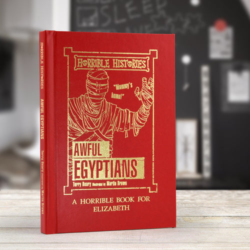 Personalised Horrible Histories Awful Egyptians Book