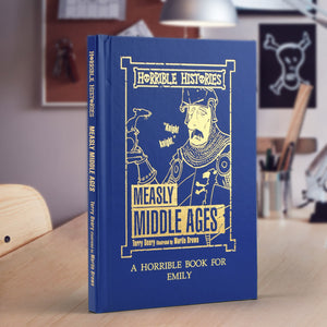 Personalised Horrible Histories Measly Middle-Ages Book