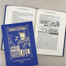 Load image into Gallery viewer, Personalised Horrible Histories Measly Middle-Ages Book