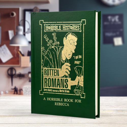 Personalised Horrible Histories Rotten Romans Book