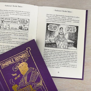 Personalised Horrible Histories Terrifying Tudors Book