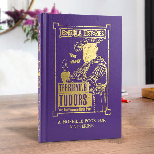 Personalised Horrible Histories Terrifying Tudors Book