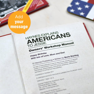 Personalised Haynes Explains Americans