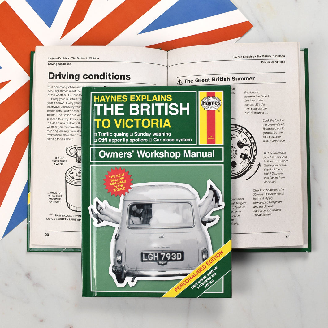 Personalised Haynes Explains the British