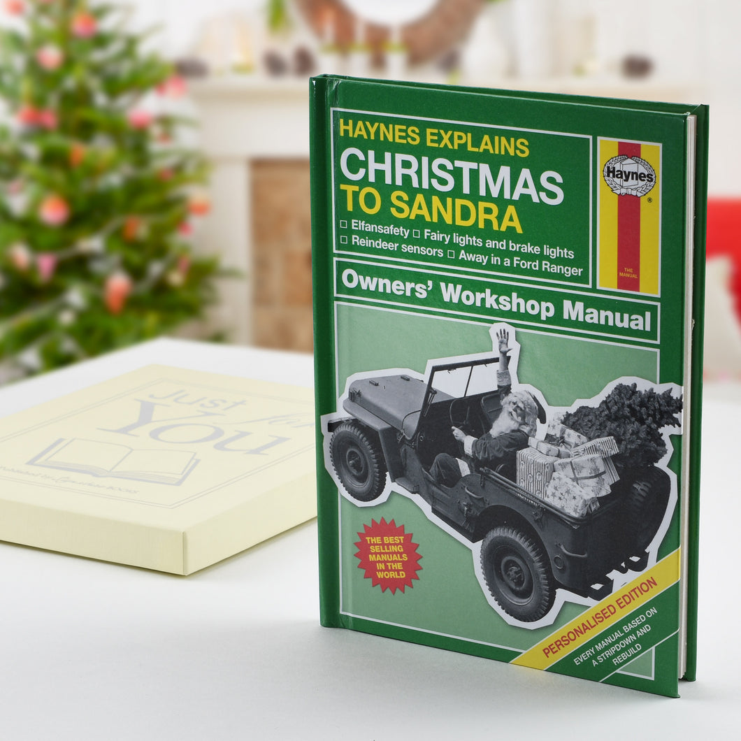 Personalised Haynes Explains Christmas