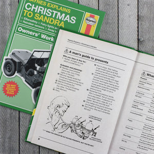 Personalised Haynes Explains Christmas