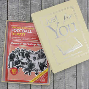 Personalised Haynes Explains Football