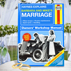 Personalised Haynes Explains Marriage