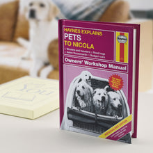Load image into Gallery viewer, Personalised Haynes Explains Pets