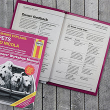 Load image into Gallery viewer, Personalised Haynes Explains Pets